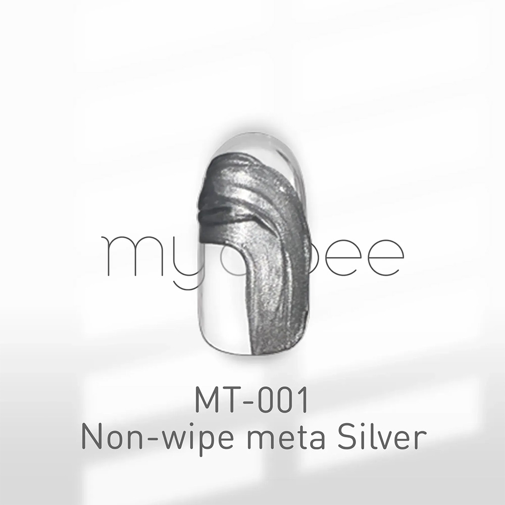 マイビー カラージェル ノンワイプ メタ 2.5g [ ネイル ジェル 爪 ネイリスト サロン専売品 ] my＆bee |  | 01