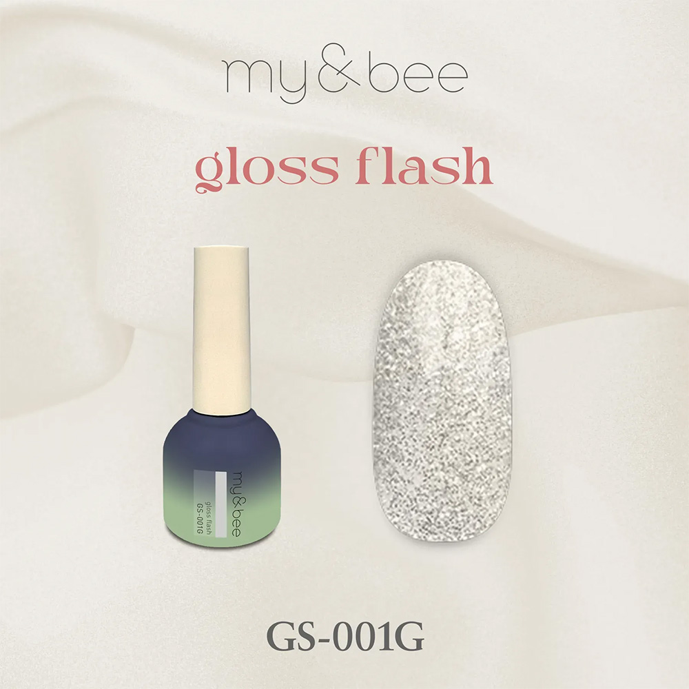 my＆bee グロスフラッシュ （全12色） 8mL |  | 01