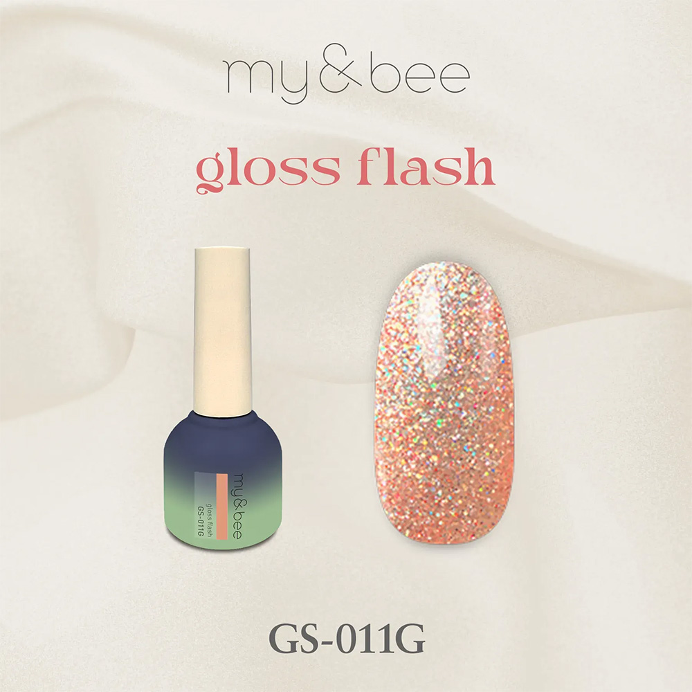 my＆bee グロスフラッシュ （全12色） 8mL |  | 11