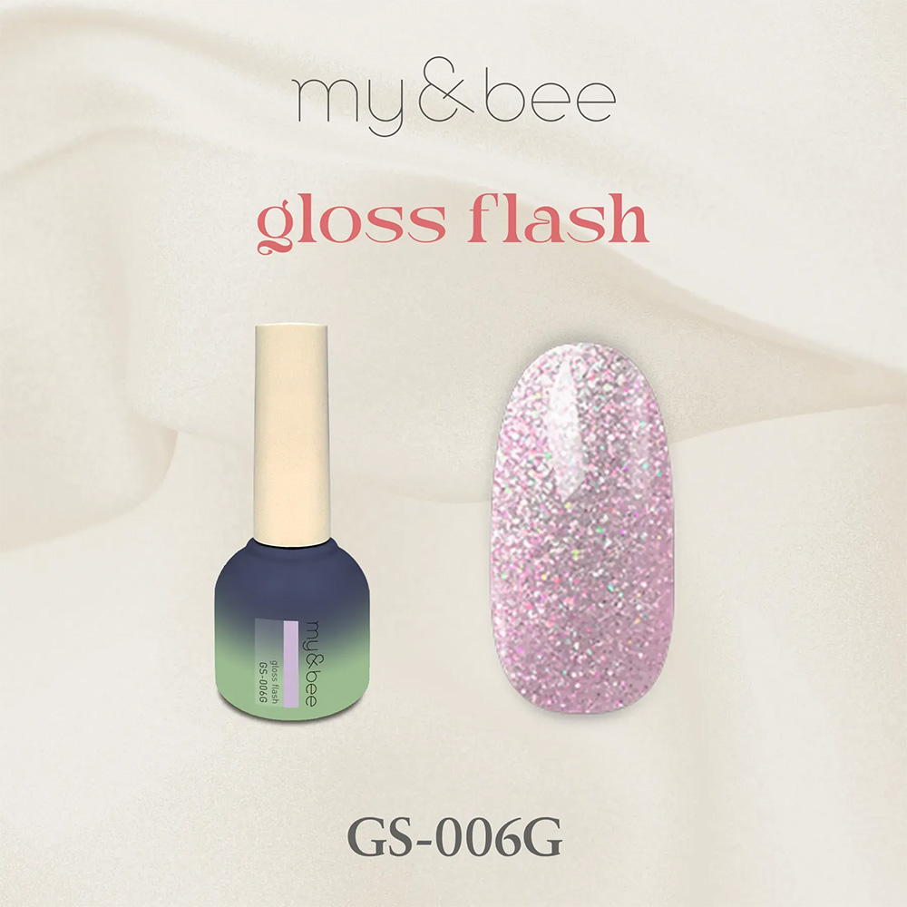 my＆bee グロスフラッシュ （全12色） 8mL |  | 06