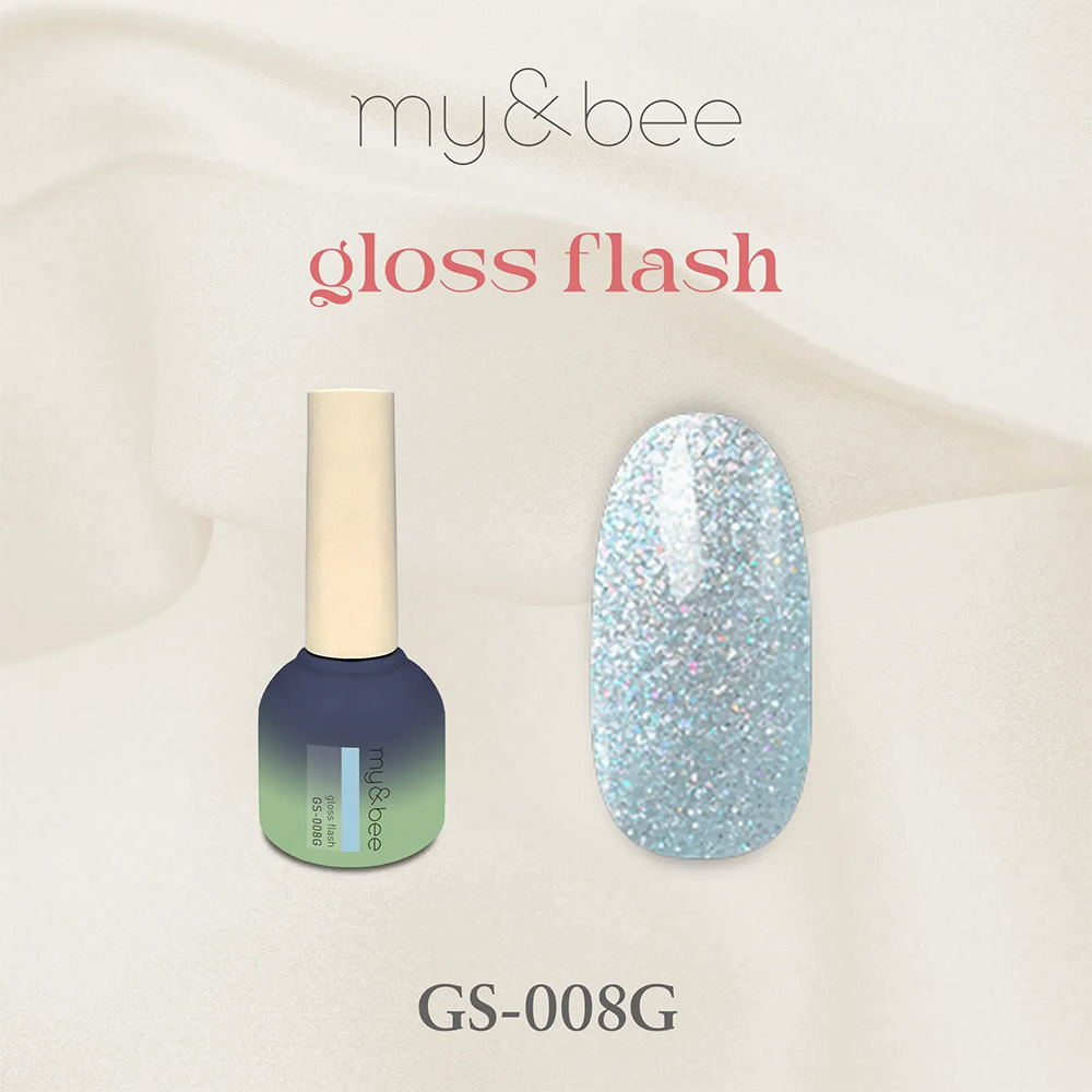 my＆bee グロスフラッシュ （全12色） 8mL |  | 08