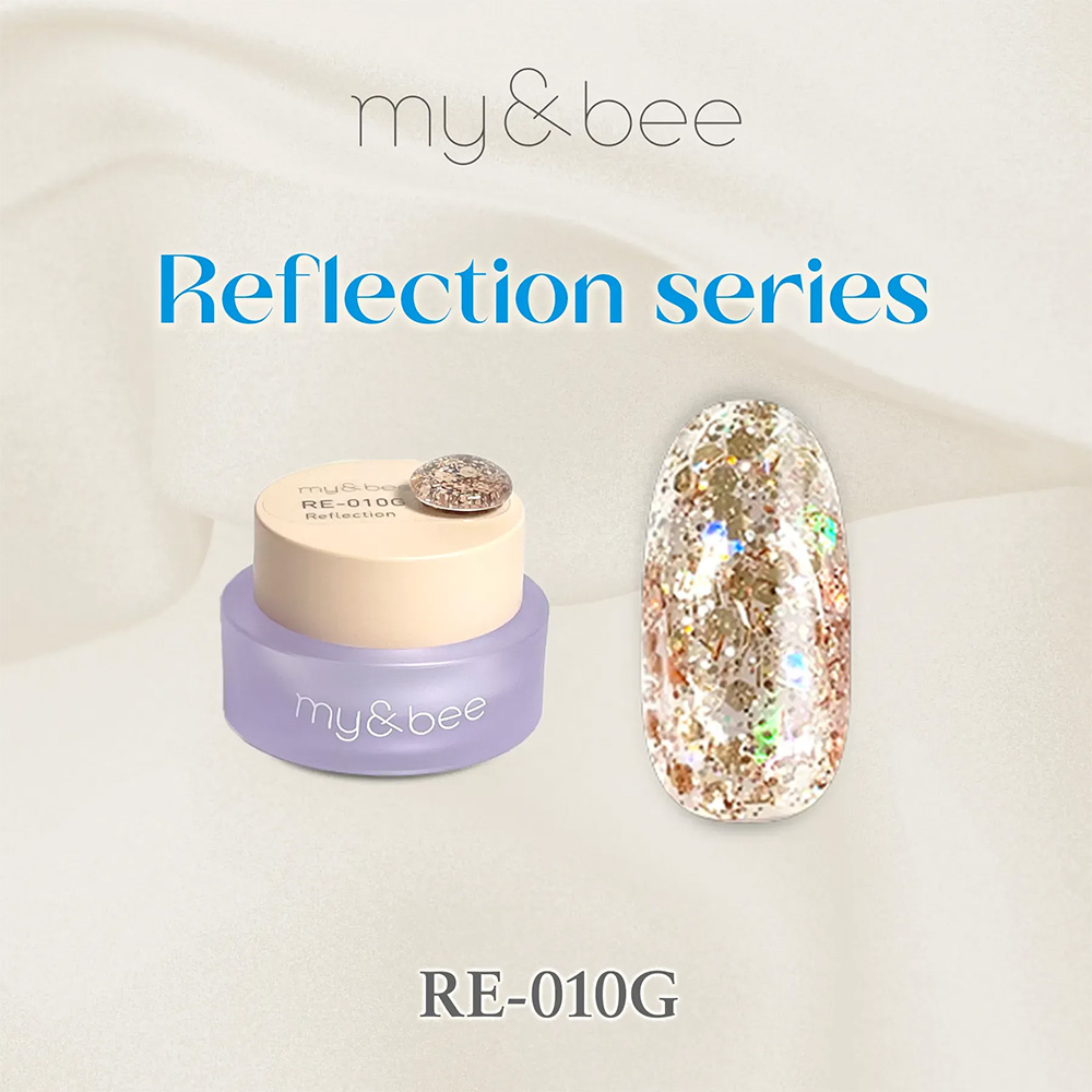 my＆bee カラージェル リフレクションシリーズ 1 （全24色） 8mL |  | 10