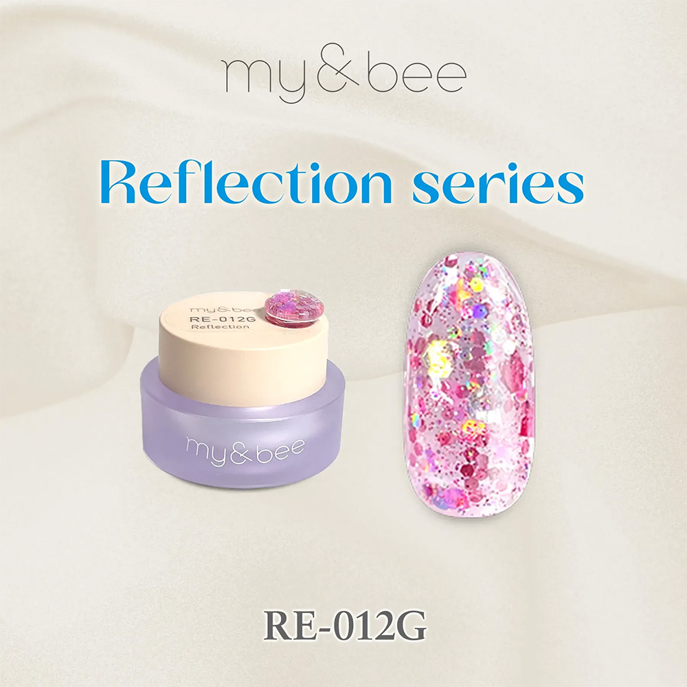 my＆bee カラージェル リフレクションシリーズ 1 （全24色） 8mL |  | 12