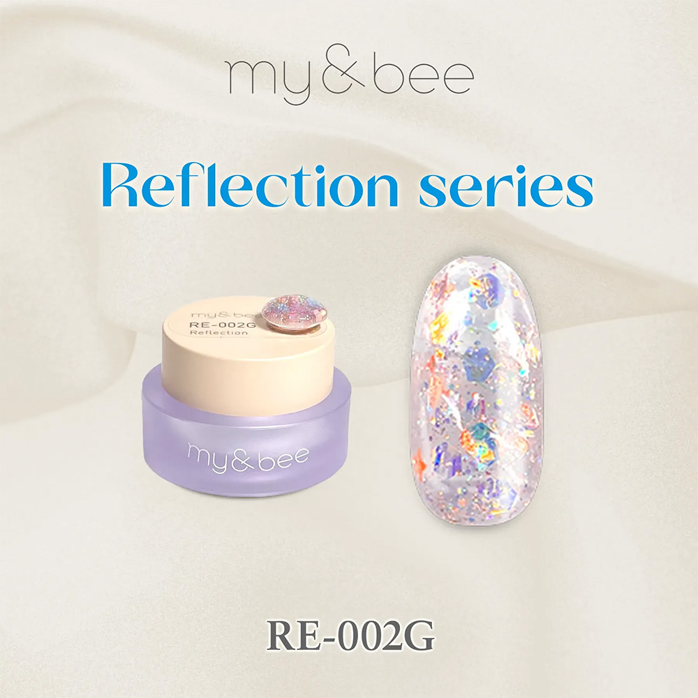 my＆bee カラージェル リフレクションシリーズ 1 （全24色） 8mL |  | 02