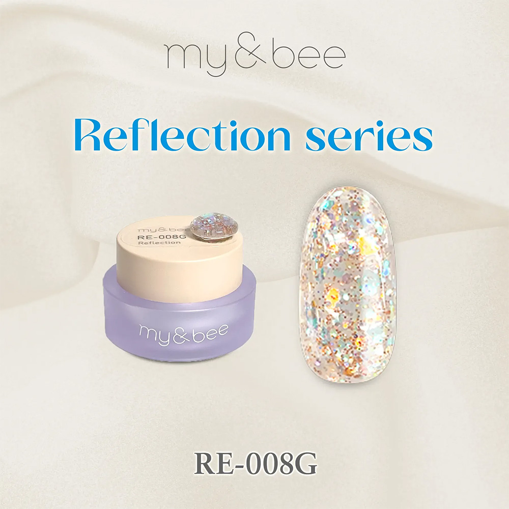 my＆bee カラージェル リフレクションシリーズ 1 （全24色） 8mL |  | 08