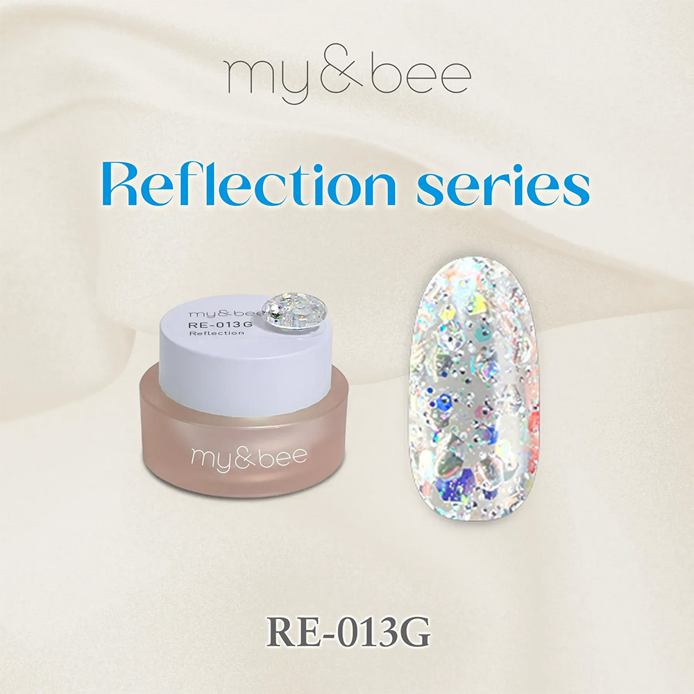 my＆bee カラージェル リフレクションシリーズ 2 （全24色） 8mL |  | 01