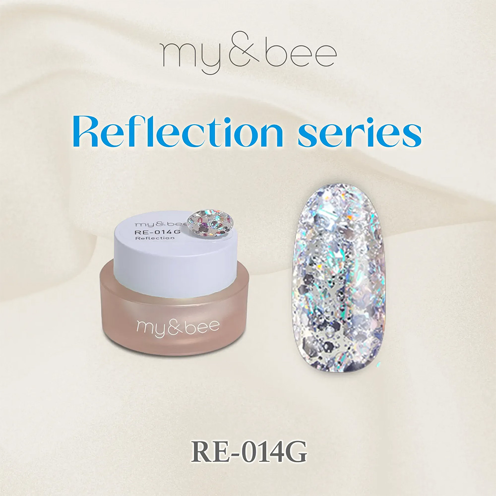 my＆bee カラージェル リフレクションシリーズ 2 （全24色） 8mL |  | 02
