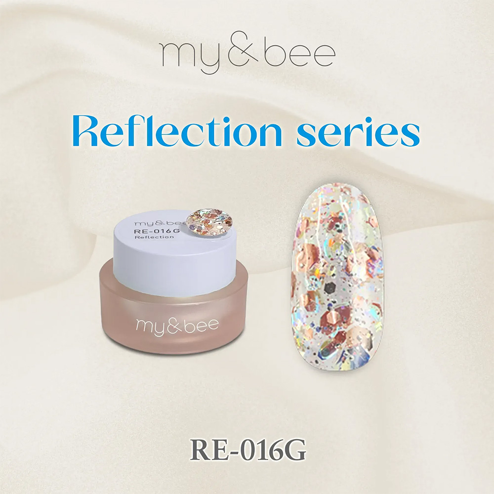 my＆bee カラージェル リフレクションシリーズ 2 （全24色） 8mL |  | 04