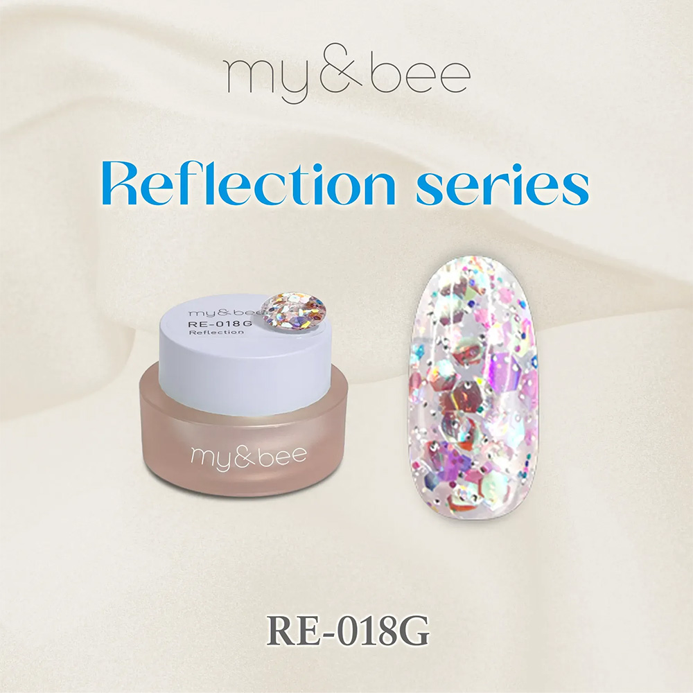 my＆bee カラージェル リフレクションシリーズ 2 （全24色） 8mL |  | 06