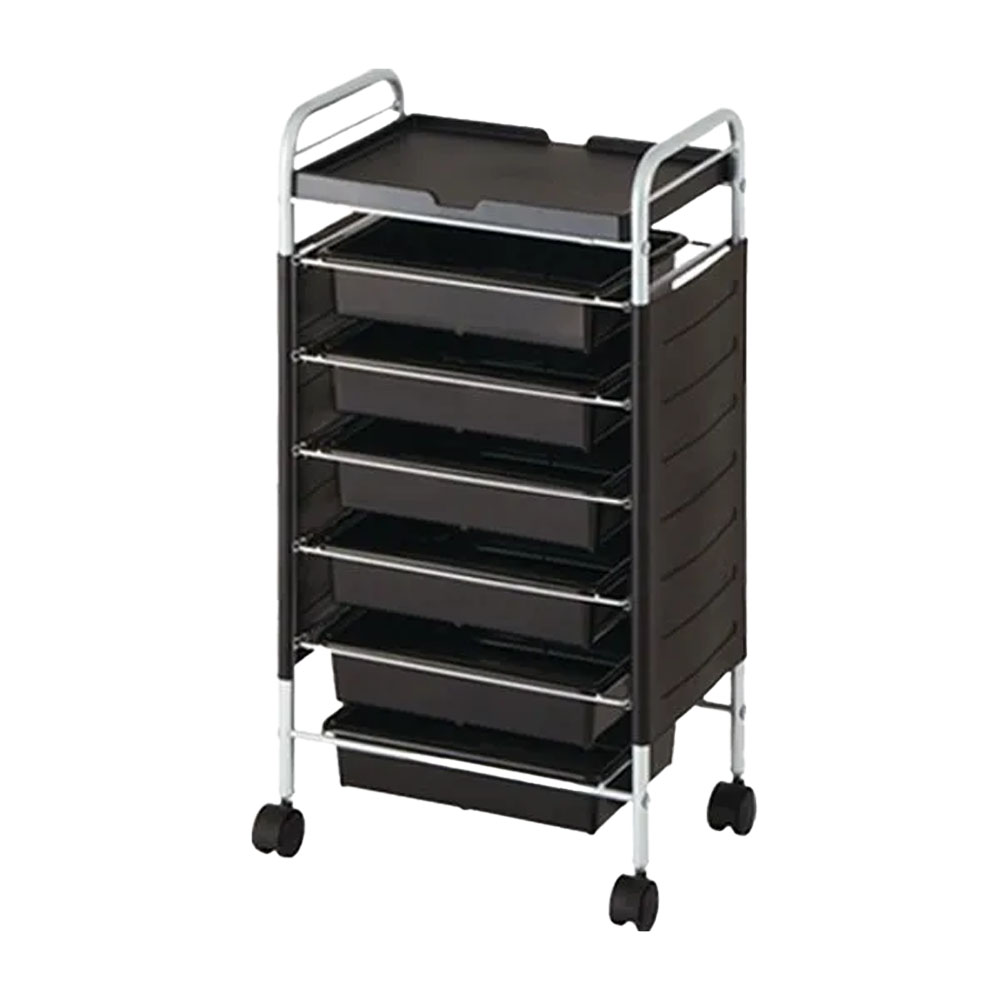 西村製作所 ロット台 C-86 ブラック・ホワイト・ピンク・グレー・ブラウン ワゴン サロン業務用 サロンツール 美容院 理容室 美容道具収納雑貨 | ブランド登録なし | 01