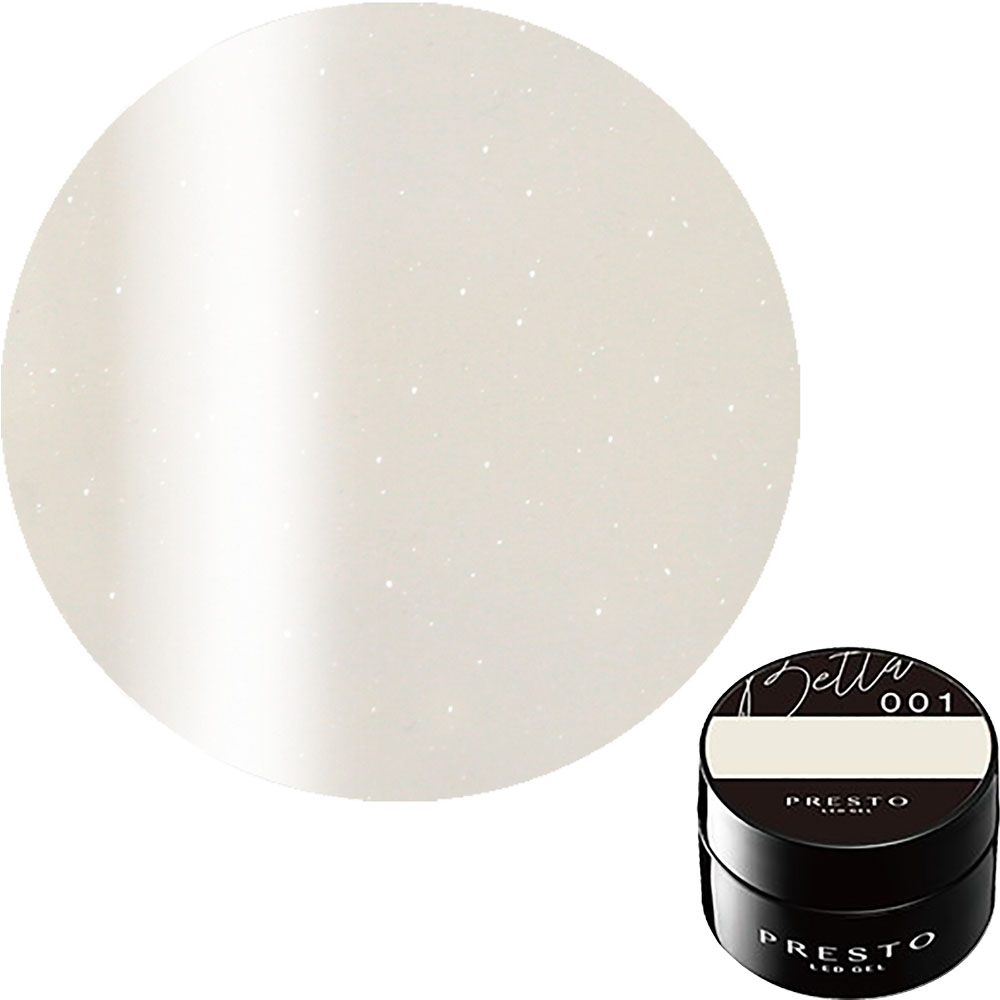 プレスト アンリミテッドカラー BT 2.7g [ ネイル カラージェル 爪 発色 鮮やか 雑貨 ネイリスト ジェルネイル ] prest | ブランド登録なし | 01