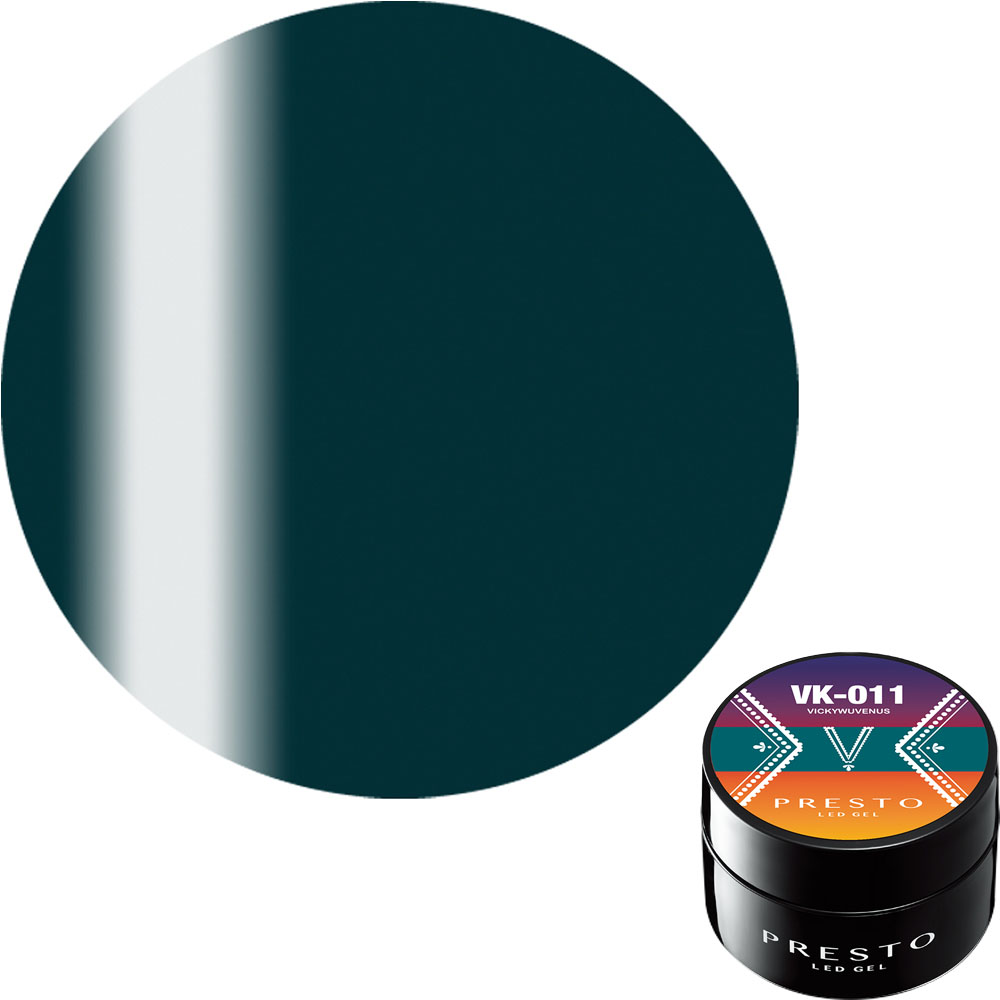 プレスト アンリミテッドカラー VK 2.7g [ ネイル カラージェル 爪 発色 鮮やか 雑貨 ネイリスト ジェルネイル ] prest | ブランド登録なし | 11