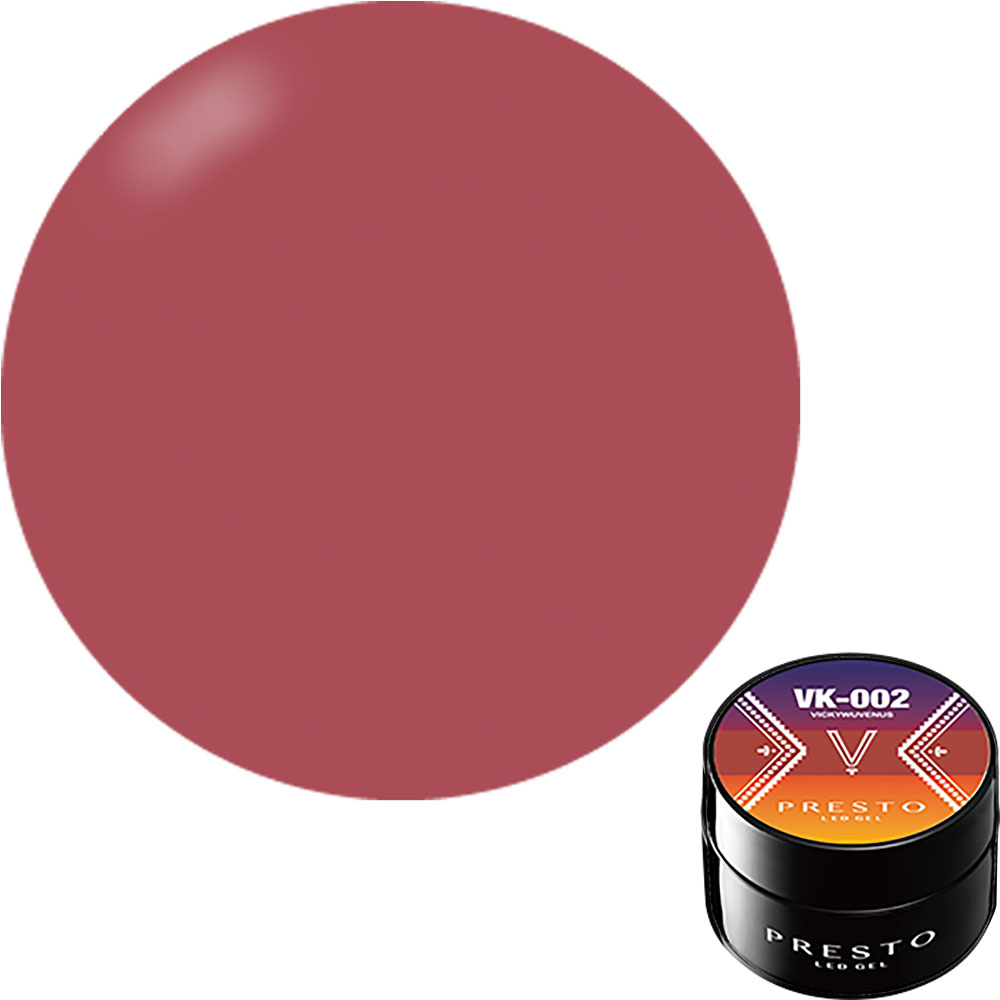 プレスト アンリミテッドカラー VK 2.7g [ ネイル カラージェル 爪 発色 鮮やか 雑貨 ネイリスト ジェルネイル ] prest | ブランド登録なし | 02