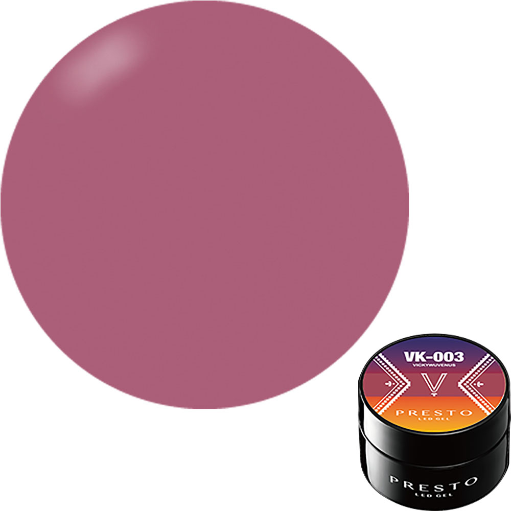 プレスト アンリミテッドカラー VK 2.7g [ ネイル カラージェル 爪 発色 鮮やか 雑貨 ネイリスト ジェルネイル ] prest | ブランド登録なし | 03