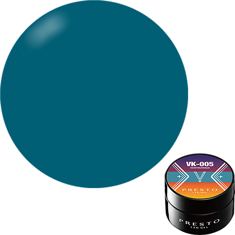 プレスト アンリミテッドカラー VK 2.7g [ ネイル カラージェル 爪 発色 鮮やか 雑貨 ネイリスト ジェルネイル ] prest | ブランド登録なし | 05