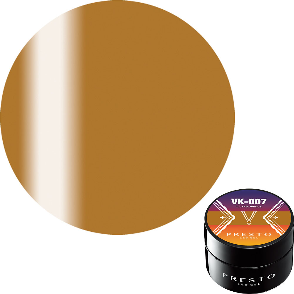 プレスト アンリミテッドカラー VK 2.7g [ ネイル カラージェル 爪 発色 鮮やか 雑貨 ネイリスト ジェルネイル ] prest | ブランド登録なし | 07