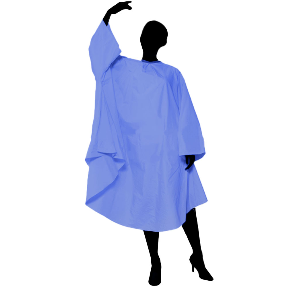 ワコウ シワシワルック カラードレス BIG/斜めマジック 3100B-N 全9色 防水加工 カット クロス シワ加工 業務用 美容室 理髪店 | ブランド登録なし | 08