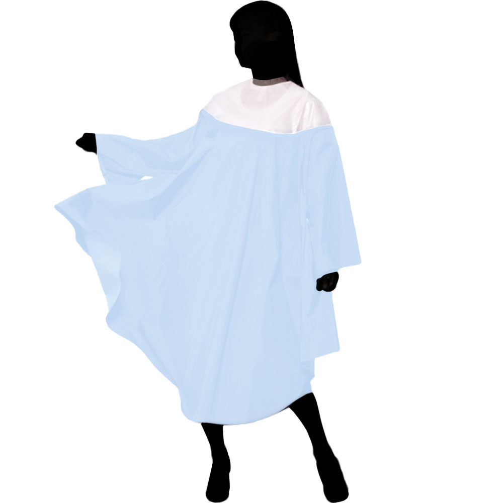 ワコウ マジカルファッションドレス 3161 全4色 防水加工 カット クロス 帯電防止 シワ加工 業務用 美容室 理髪店 | ブランド登録なし | 01