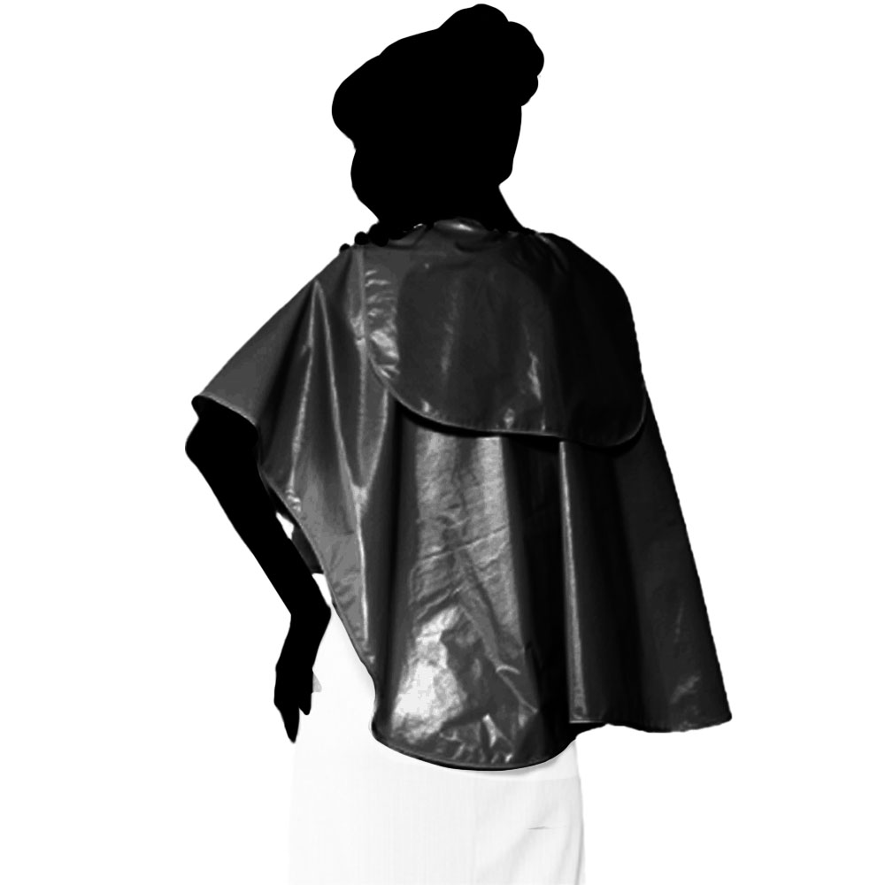 ワコウ ピタットケープドロッパー付 3795W 全4色 防水加工 クロス シャンプー ヘアダイ ヘアカラー 業務用 美容室 理髪店 | ブランド登録なし | 03