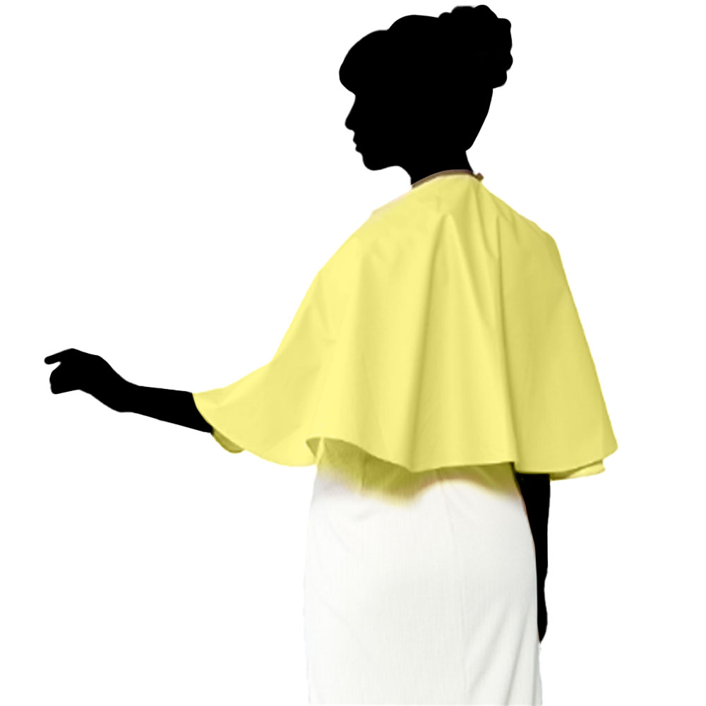 ワコウ ワイドカバーケープ デオドランドタイプ 3792 全5色 防水加工 クロス シャンプー ヘアダイ ヘアカラー 業務用 美容室 理髪店 | ブランド登録なし | 03