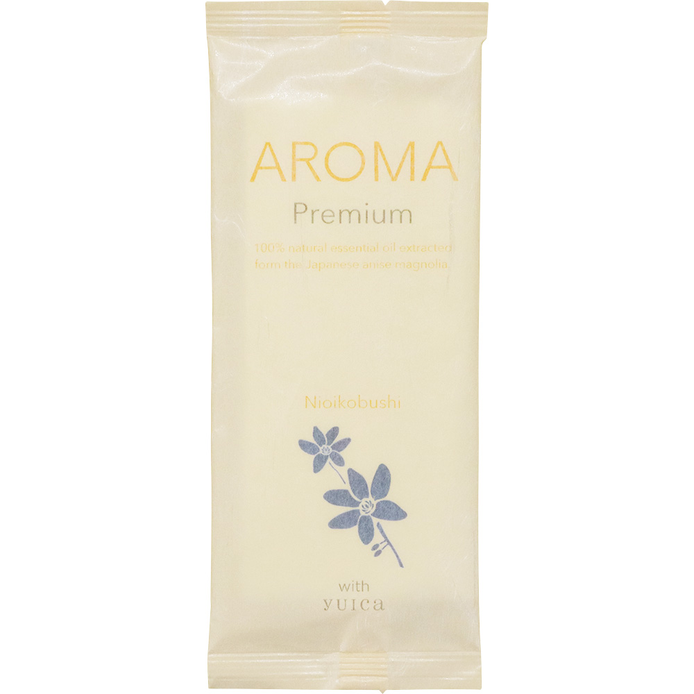 （在庫限り）個包装 紙おしぼり 30本小箱入り VBアロマプレミアム with yuica FSX 抗菌 ヒノキ ヒメコマツ ニオイコブシ クロモジ 厚手 大判 | ブランド登録なし | 03