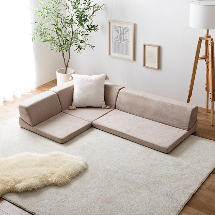 ソファ 3人掛け おしゃれ おすすめ ソファー ロー ローソファ l字