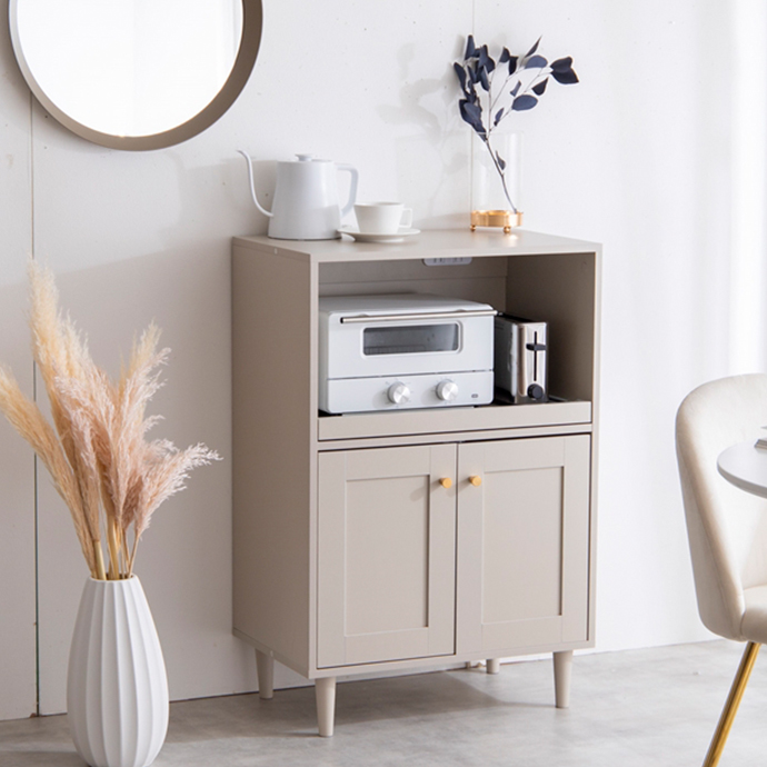 食器棚、レンジ台（色：ピンク系）｜キッチン収納｜家具、インテリア