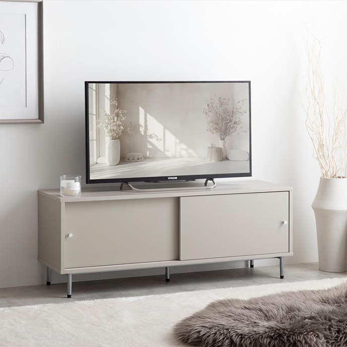 テレビ台 ローボード 100 白 ベージュ 韓国 おしゃれ テレビボード
