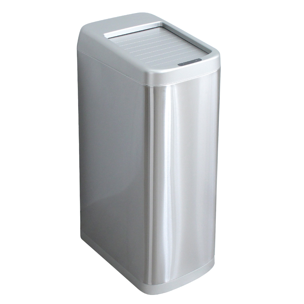 【新品・未開封】自動開閉 ゴミ箱 50L シルバー ホームテイスト ゴミ箱 おしゃれ キッチン 自動開閉 50L
