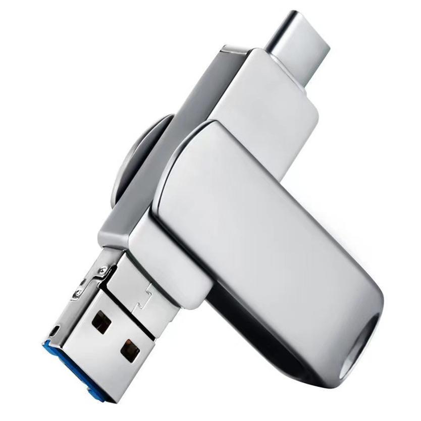 USBメモリ 128GB 4in1 大容量 iPhone iPad type-c フラッシュメモリ データ転送 高速 スマホ用 コンパクト 多機能｜netshopkai｜03