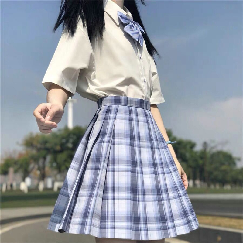 プリーツスカート 2点セット スクール 制服 スカート チェック柄 ミニスカート 膝上 女子 高校生 セーラー服 ショート丈 JK女子高生 ミニ丈