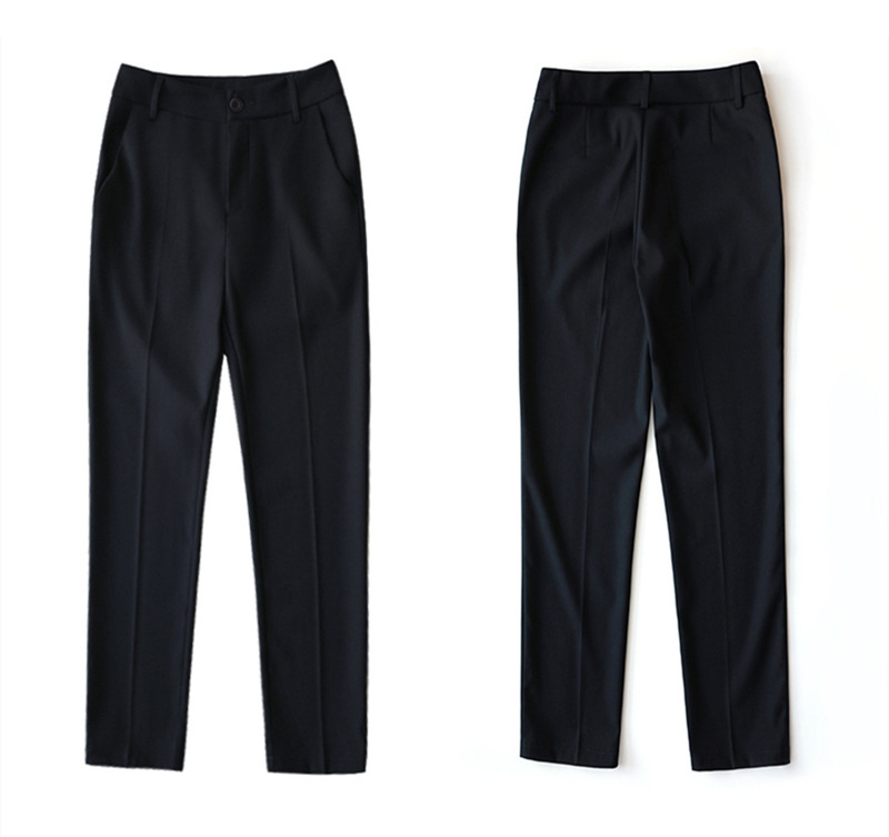 美品・近代タグ✨45R 綿ストレッチテーパードパンツ ブラック 3(ゆったりM) Westwood Outfitters テーパードパンツ ストレッチ ウエスト