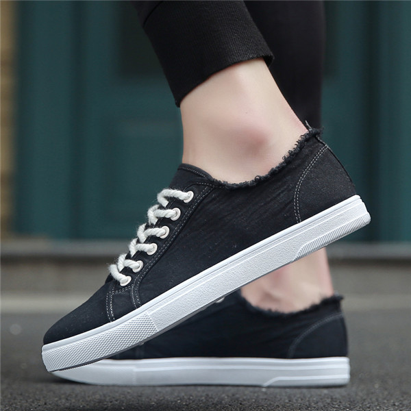 スニーカー ローカット メンズ 軽量 レースアップ シューズ 通学 疲れない 男性 くつ 抗菌防臭 キャンバス 靴 黒 白 カジュアル 耐滑 高校生 50decnfbx05 ネットショップ山口 通販 Yahoo ショッピング