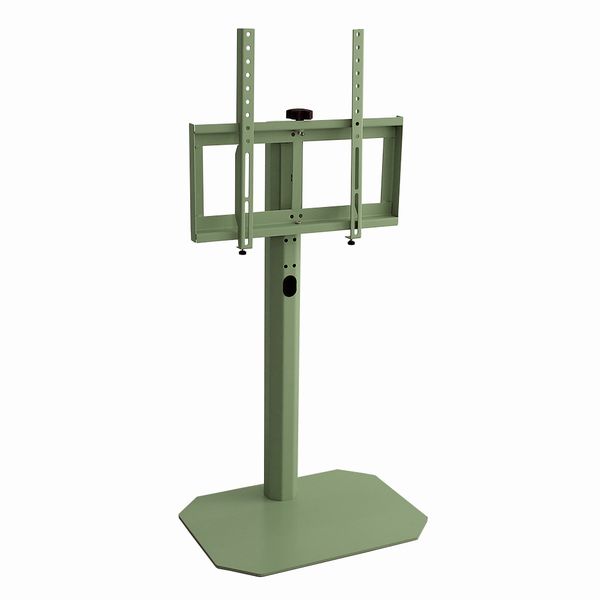 美しいフォルムの八角壁寄せテレビスタンド ロータイプ テレビ台 32〜65インチ シンプルデザイン コーナー対応 スイング 首振り機能 黒 緑 ピンク 白 |  | 02