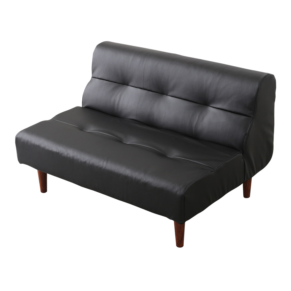 PVCレザー☆リビングダイニング☆ダブルソファ☆2人掛けソファ 