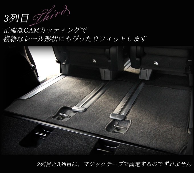 ヴォクシー 80系(7人乗/ガソリン車)MC後 フロアマット カーマット 