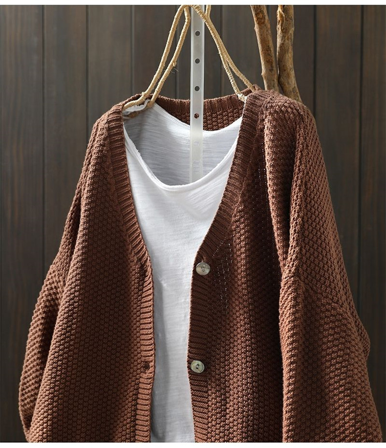 カーディガン レディース ニット Vネック きれいめ 今っぽい 落ち着い