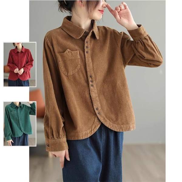 シャツ ブラウス バットウィング スリーブ トップス 前開き レディース