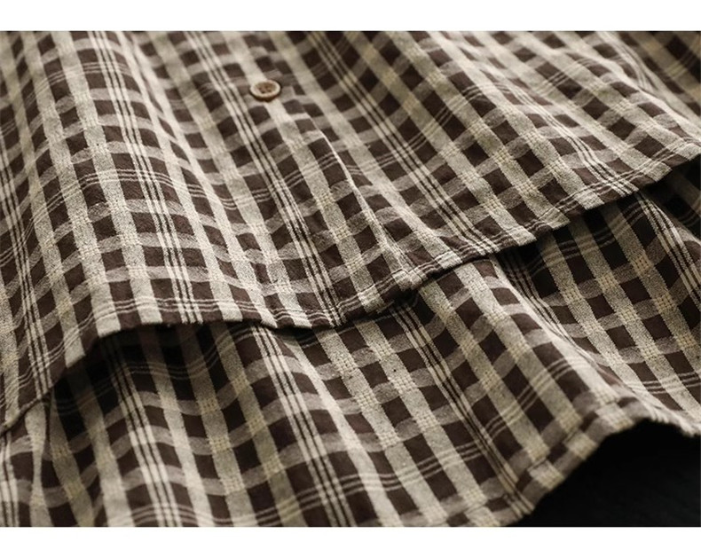 トップス 春シャツ ブラウス レディース 七分袖 ゆったりきれいめ 体型カバー ボリュームスリーブ この一枚で華麗さも快適さも叶える 今どきの着こなし｜new-forest-heart｜13