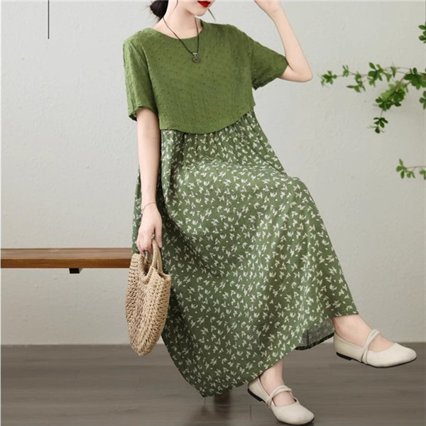 ワンピース　デザイン　服　春　夏　女性 シャツワンピース レディース ワンピース 半袖ワンピース ミドル丈