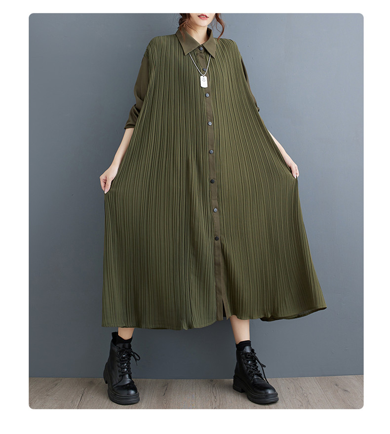安心追跡【COAST】Lisa Tan タイウエストシャツワンピース シャツワンピース レディース 秋服 ワンピース ロング丈 長袖