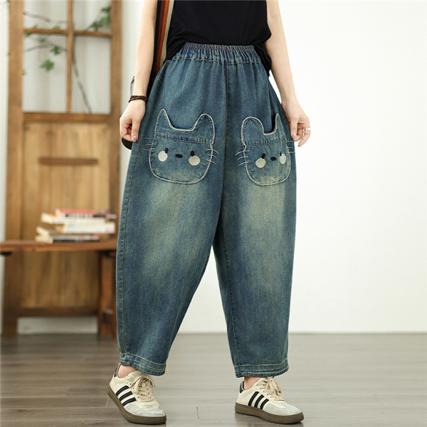 【出品7/7まで】&ellecy 猫マドラスパンツ 出品7/7まで】&ellecy 猫マドラスパンツ 出品7/7まで】&ellecy 猫