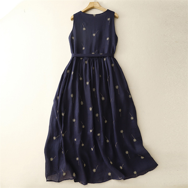 SinceThenキュート 花柄 ノースリーブ Aライン ワンピース ファッションショップAya☆花柄・Aライン・ミニワンピース
