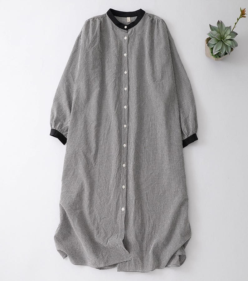シャツワンピース ロングシャツ 春夏 レディース オトナ女子に