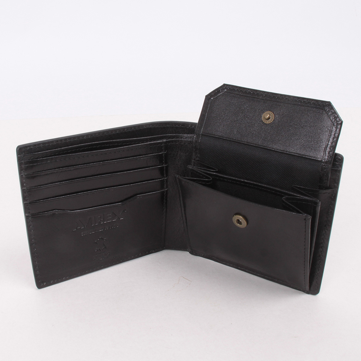 AVIREX（アヴィレックス） 最大P+16% 二つ折り財布 折財布 BEIDE