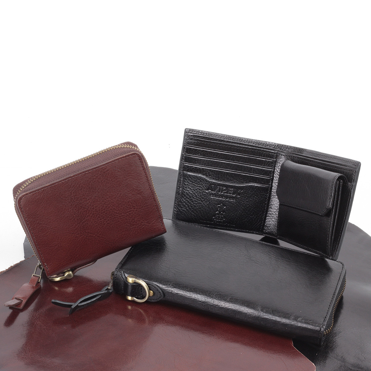 AVIREX（アヴィレックス） 最大P+16% ラウンドファスナー長財布 BEIDE