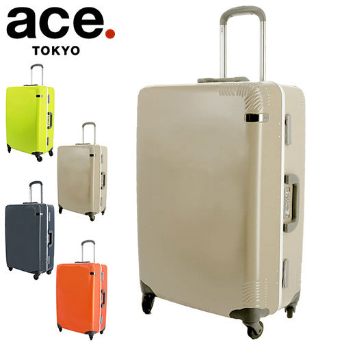 最大P+16% エースドット ace. スーツケース キャリー ハード 60L 中型 3〜5泊程度 Quern-F カーンF エース メンズ  レディース 04091 [23fes12]