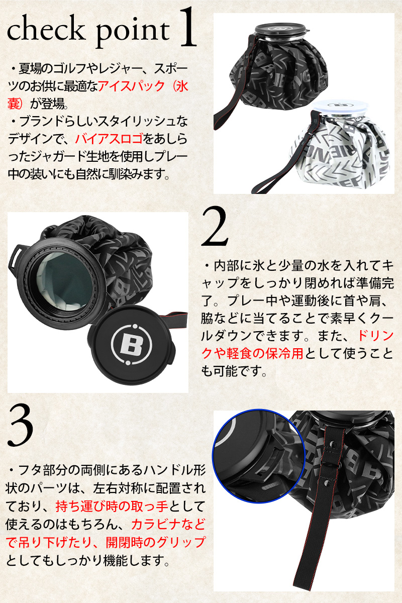 BRIEFING（ブリーフィング） 最大P+16% 氷嚢 氷のう アイスバッグ