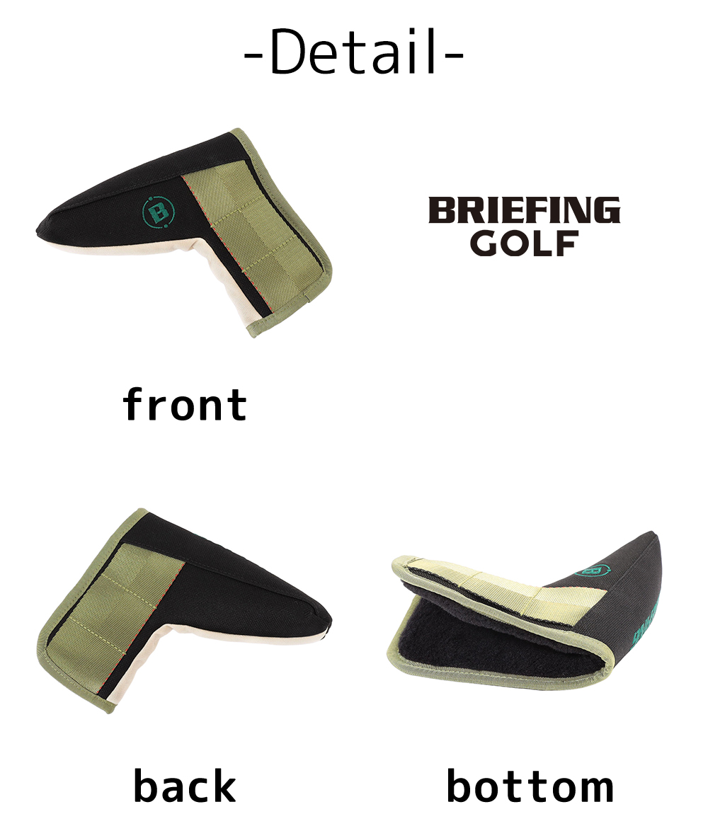 BRIEFING（ブリーフィング） ゴルフ パターカバー PT用 ピンタイプ