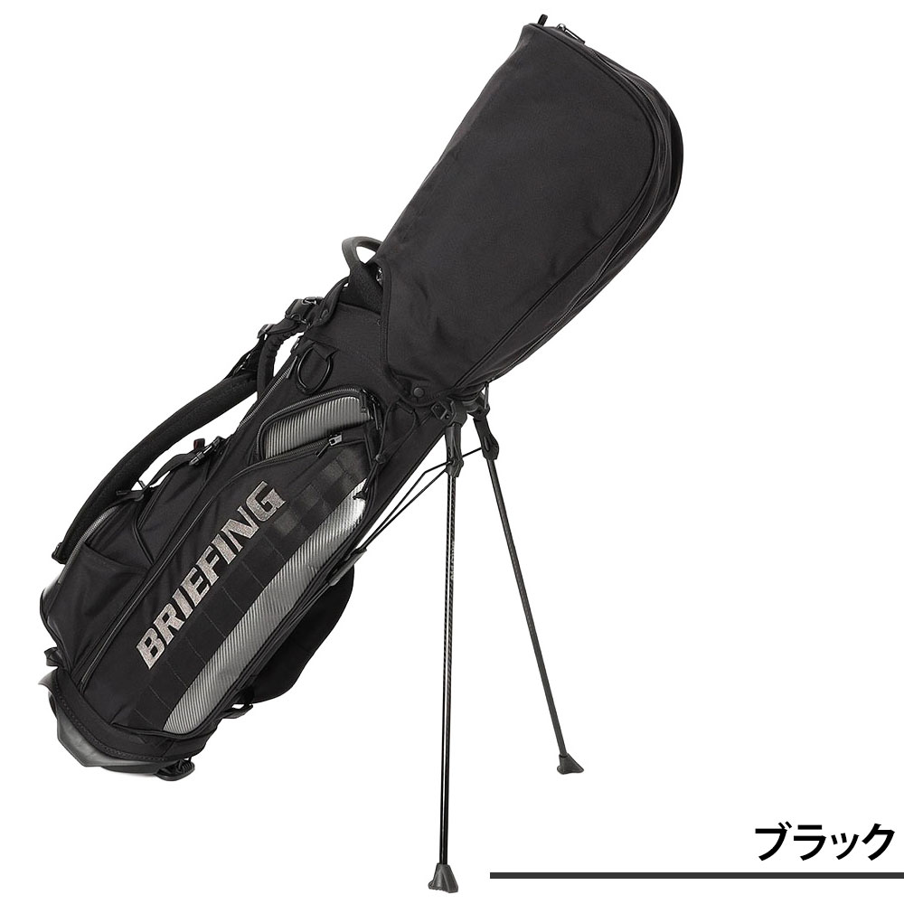 BRIEFING スタンドバッグ ブラック BRIEFING（ブリーフィング） ゴルフ キャディバッグ スタンド型 CR-4